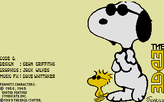 Snoopy: The Cool Computer Game screenshot 3 for Atari ST